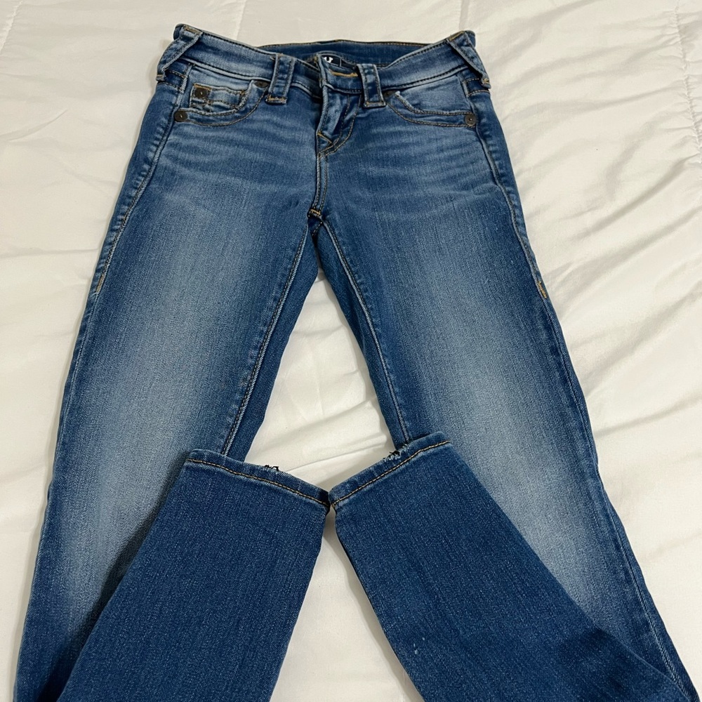 True Religión Mid-Rise Skinny Jean, size 23